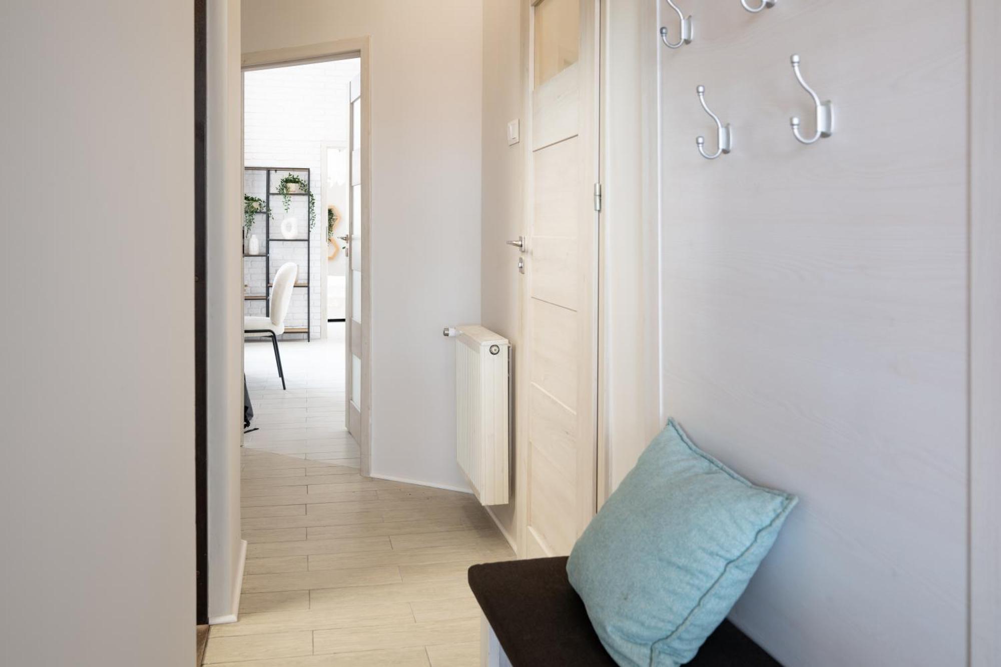 Stunning Apartment With Balcony Gdansk Bagian luar foto