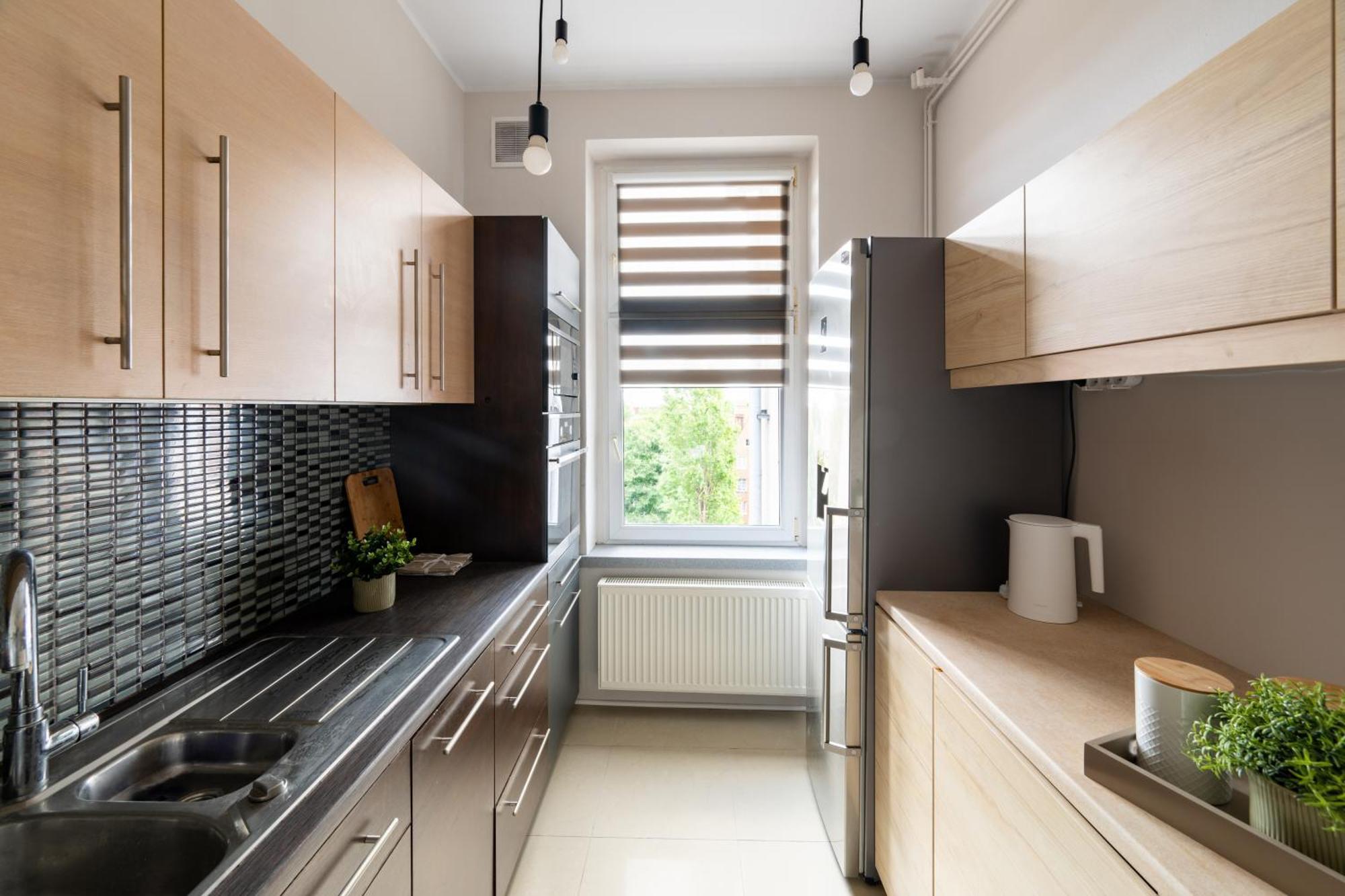 Stunning Apartment With Balcony Gdansk Bagian luar foto